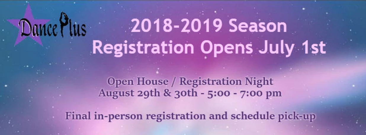 Dance Plus Open House & Registration Night - Image 1